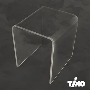 Стульчик для душа Timo прозрачный Timo-стул