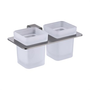 {{photo.Alt || photo.Description || 'Стакан для зубных щеток с держателем Raglo двойной, графит (R301.08.09)'}}