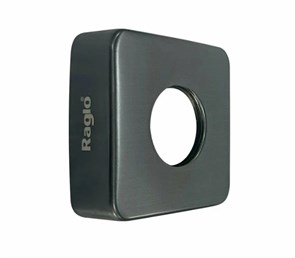 Отражатель (1 шт) для смесителя Raglo квадратный, графит (R599.07.09) R599.07.09