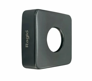Отражатель (1 шт) для смесителя Raglo R599.07.09 квадратный, графит R599.07.09