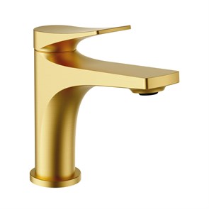 {{photo.Alt || photo.Description || 'Смеситель Splenka для раковины монолитный, сатин золотой (S54.10.03)'}}