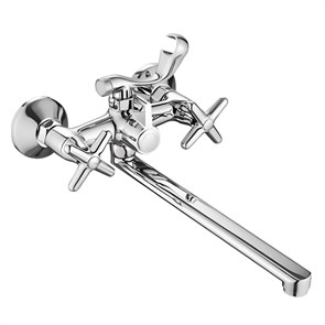 {{photo.Alt || photo.Description || 'Смеситель Splenka для ванны и душа универсальный вентильный поворотный излив 30 см, хром (S80.22)'}}