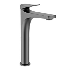 {{photo.Alt || photo.Description || 'Смеситель Splenka для раковины высокий монолитный, графит (S54.15.09)'}}