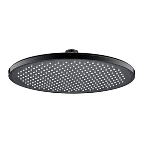 {{photo.Alt || photo.Description || 'Лейка верхняя для душа Splenka круглая ?250мм пластик/силикон, черный (S451.50.06)'}}