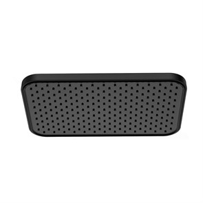 {{photo.Alt || photo.Description || 'Лейка душевая верхняя Raglo тропический душ 340*220мм пластик/силикон, черный (R451.51.06)'}}