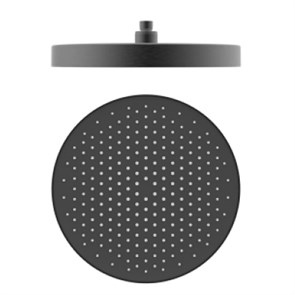 {{photo.Alt || photo.Description || 'Лейка верхняя Raglo для душа ?320мм 1 режим круглая пластик/силикон, графит (R452.09.09)'}}