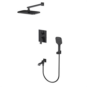 {{photo.Alt || photo.Description || 'Душевая система Splenka для ванны и душа встраиваемая на 3 режима поворотный излив 18 см, черный (S31.27.06)'}}