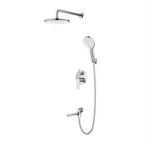 {{photo.Alt || photo.Description || 'Душевая система Splenka для ванны и душа встраиваемая на 3 режима поворотный излив 20 см, сатин (S222.27.05)'}}