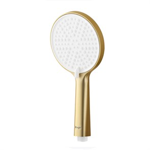 {{photo.Alt || photo.Description || 'Лейка душевая Raglo 3-х режимная круглая пластик/силикон, сатин золотой (R450.50.03)'}}