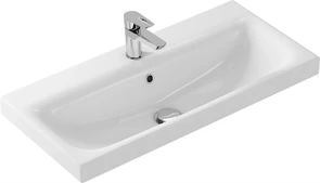 Раковина Cersanit  мебельная MODUO 80 узкая 1 отв. (S-UM-MOD80SL/1) S-UM-MOD80SL/1