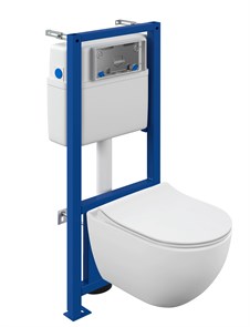 Комплект Cersanit  BRASKO SMART CO DPL EO slim инсталляция LINK PRO LP (64916) 64916