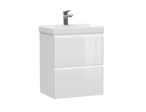 {{photo.Alt || photo.Description || 'Тумба под раковину подвесная Cersanit MODUO 50 для MODUO SLIM 50 узкая белый (64124)'}}