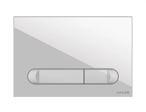 Кнопка Cersanit  ESTETICA для LINK PRO/VECTOR/LINK/HI-TEC пластик белый (64109) 64109