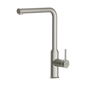 {{photo.Alt || photo.Description || 'Смеситель для кухни Cersanit FLAVIS однорычажный с выдвижным изливом сатин (68248)'}}