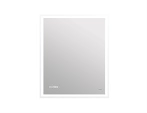 Зеркало Cersanit  LED 080 design pro 70x85 с подсветкой часы с антизапотеванием прямоугольное (KN-LU KN-LU-LED080*70-p-Os