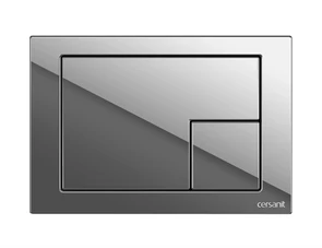 Кнопка Cersanit  CORNER для LINK PRO/VECTOR/LINK/HI-TEC пластик хром глянцевый (64108) 64108