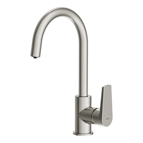 {{photo.Alt || photo.Description || 'Смеситель для кухни Cersanit MODUO однорычажный с фильтром сатин (68222)'}}