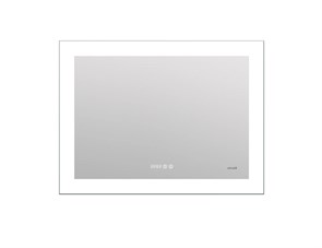 Зеркало Cersanit  LED 060 design pro 80x60 с подсветкой часы с антизапотеванием прямоугольное (KN-LU KN-LU-LED060*80-p-Os