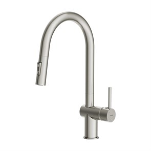 {{photo.Alt || photo.Description || 'Смеситель для кухни Cersanit BRASKO однорычажный с выдвижным изливом сатин (68226)'}}