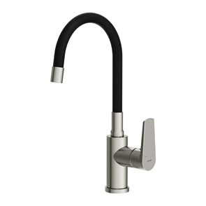 {{photo.Alt || photo.Description || 'Смеситель для кухни Cersanit MODUO однорычажный с гибким изливом сатин (68231)'}}