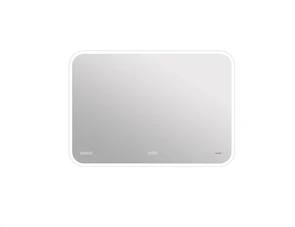 Зеркало Cersanit  LED 070 design pro 80x60 с подсветкой bluetooth часы с антизапотеванием прямоуголь KN-LU-LED070*80-p-Os