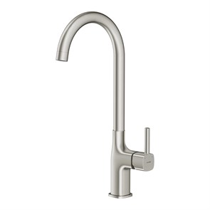 {{photo.Alt || photo.Description || 'Смеситель для кухни Cersanit ELIO однорычажный сатин (68260)'}}