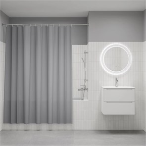 {{photo.Alt || photo.Description || 'Штора для ванной, 200x240 см, Полиэстер, светло-серый, IDDIS, BL07P24i11'}}