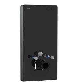 {{photo.Alt || photo.Description || 'Инсталляционный модуль внешнего монтажа ABBER AC0107MB для подвесного унитаза, черный'}}