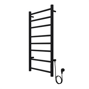 {{photo.Alt || photo.Description || 'Полотенцесушитель электрический AZARIO PARMA 400/800 8 секций, диммер справа, черный (AZ10848B)'}}