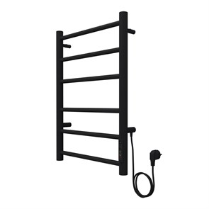 {{photo.Alt || photo.Description || 'Полотенцесушитель электрический AZARIO PARMA 400/600 6 секций, диммер справа, черный (AZ10846B)'}}