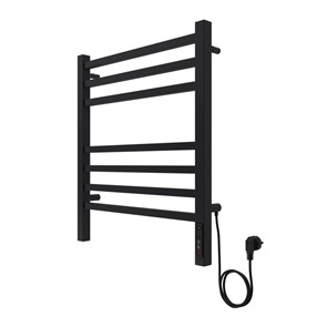 {{photo.Alt || photo.Description || 'Полотенцесушитель электрический AZARIO ANCONA 500/600 квадрат, 7 секций, диммер справа, черный (AZ71856B)'}}