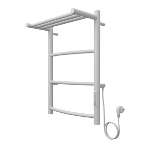 {{photo.Alt || photo.Description || 'Полотенцесушитель электрический AZARIO VERONA 400/600 3 секции, с полкой, диммер справа, белый (AZ04846PW)'}}