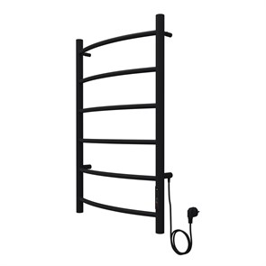 {{photo.Alt || photo.Description || 'Полотенцесушитель электрический AZARIO VERONA 500/800 6 секций, диммер справа, черный (AZ04858B)'}}