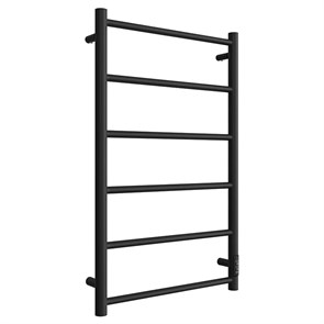 {{photo.Alt || photo.Description || 'Полотенцесушитель электрический ДВИН J neo 80/50 1&quot;-1/2&quot; К диммер Чёрный матовый (4657763750640)'}}