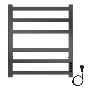 {{photo.Alt || photo.Description || 'Полотенцесушитель PALERMO 500/600 электрический ГРАФИТ R 6 пер. AZARIO (AZ83901G)'}}