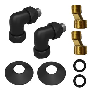 Угловое соединение для полотенцесушителей Azario уголок со сгоном 3/4