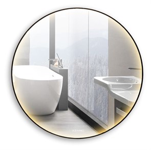 {{photo.Alt || photo.Description || 'Зеркало AZARIO Valencia D600 с подсветкой, сенсорный выключатель с функцией диммера, смена цвета, алюминиевая рамка (AZ-Z-126ALM)'}}