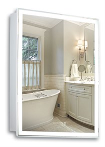 {{photo.Alt || photo.Description || 'Зеркало-шкаф AZARIO Киото 60 (600х800) c подсветкой и диммером + часы (LED-00002358)'}}