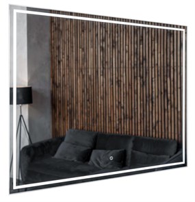 {{photo.Alt || photo.Description || 'Зеркало AZARIOClassico Quadrato 800х600 влагостойкое с подсветкой, сенсорный выключатель с функцие диммера (CS00078950)'}}