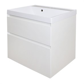 {{photo.Alt || photo.Description || 'Комплект тумба Azario Velluto 60 600х450х660 подвесная, с раковиной Slim 60, белый матовый (CS00088601)'}}