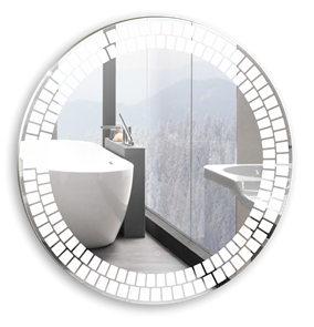 {{photo.Alt || photo.Description || 'Зеркало AZARIO Армада d1000 c подсветкой и диммером, сенсорный выключатель (LED-00002512)'}}