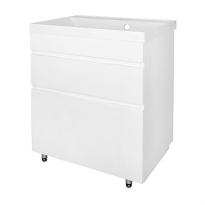 {{photo.Alt || photo.Description || 'Комплект AZARIO Тумба Эстима 60/2Н 595х447х850 напольная, с раковиной Астория 60, белый глянцевый (CS00094592)'}}