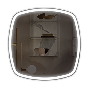 {{photo.Alt || photo.Description || 'Зеркало AZARIO Barca -TX 700х700/808х808 с 3-х режимной подсветкой, бесконтактный сенсор (LED-00002973)'}}