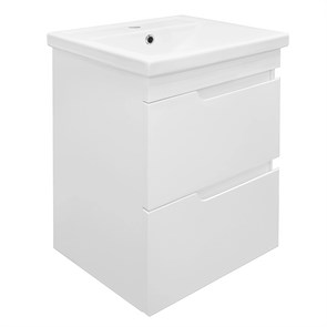 {{photo.Alt || photo.Description || 'Комплект Тумба Azario KANTRI 50/2 500х400х650 подвесная, с раковиной Фостер 50, белый глянец (CS00097246)'}}