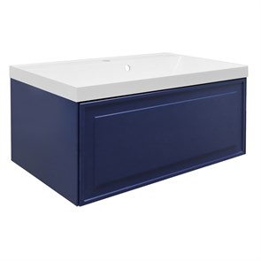 {{photo.Alt || photo.Description || 'Комплект Тумба Azario Belloni 80 795х450х400 подвесная, механизм открывания Push to Open, с раковиной Астория 80, синий (CS00098084)'}}