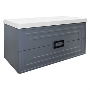 {{photo.Alt || photo.Description || 'Комплект Тумба Azario ARMARIO 100/2 1000х450х585 подвесная, с раковиной CLASSIK 100, серый матовый (CS00096972)'}}