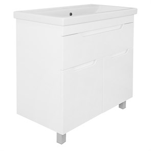 {{photo.Alt || photo.Description || 'Комплект Тумба Azario KANTRI 80/1Н 800х460х870 напольная, с раковиной Фостер 80, белый глянец (CS00097256)'}}