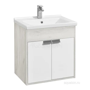{{photo.Alt || photo.Description || 'Тумба под раковину AQUATON подвесная, дуб крафт (1A237301FAX10)'}}
