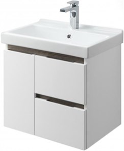 {{photo.Alt || photo.Description || 'Тумба под раковину AQUATON Рене 60  подвесная Белый/Грецкий орех (1A258501NRC80)'}}