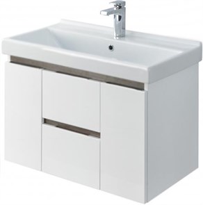 {{photo.Alt || photo.Description || 'Тумба под раковину AQUATON Рене 80  подвесная Белая/Грецкий орех (1A258601NRC80)'}}